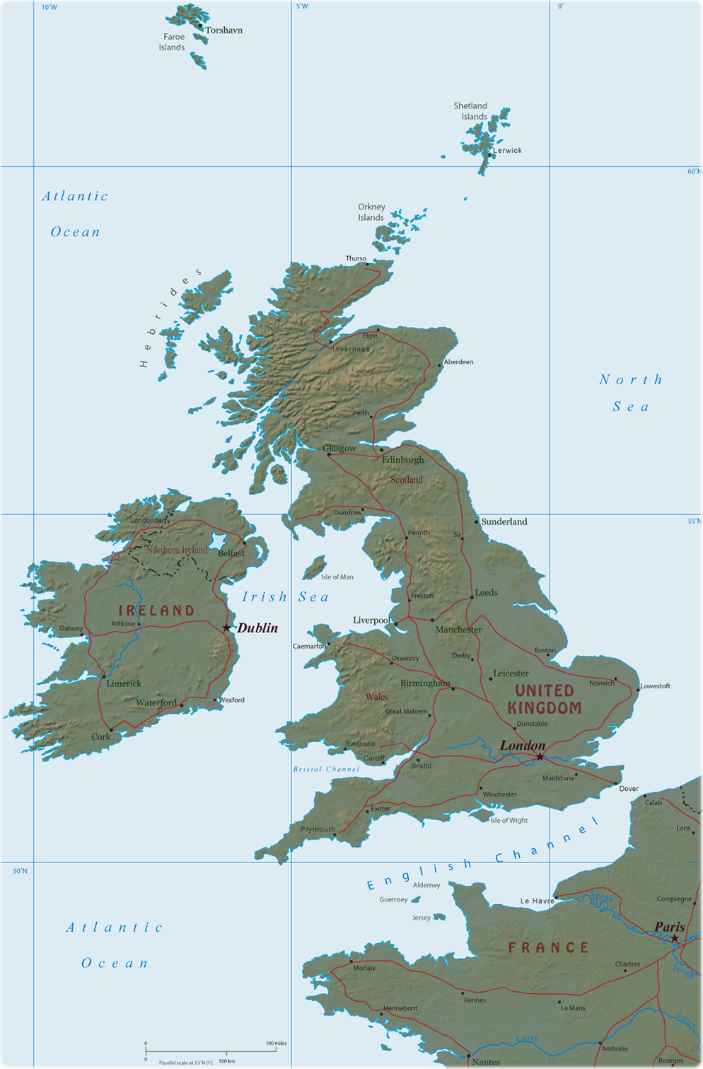 Map UK