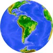 Globe - South America