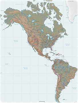 America continent