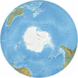 Globe Antarctica