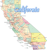 Map California