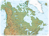 Map Canada