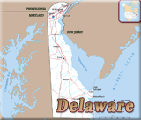 Delaware map