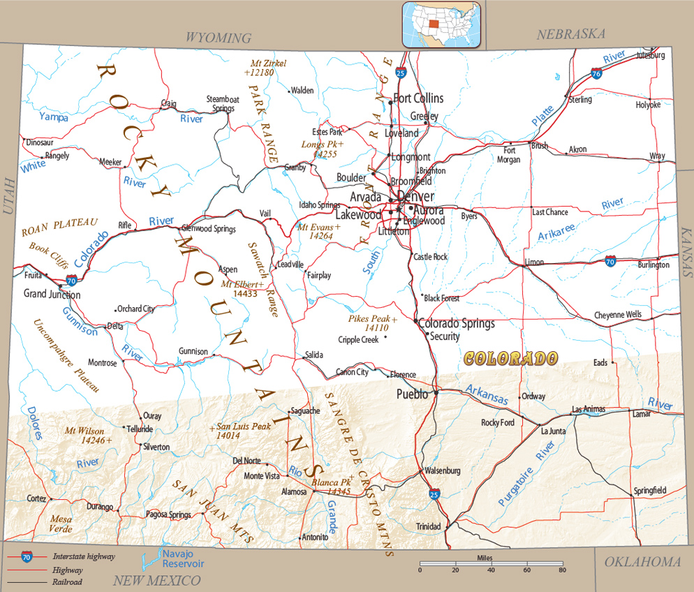 Map Colorado